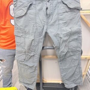 Gray Cargo Pants